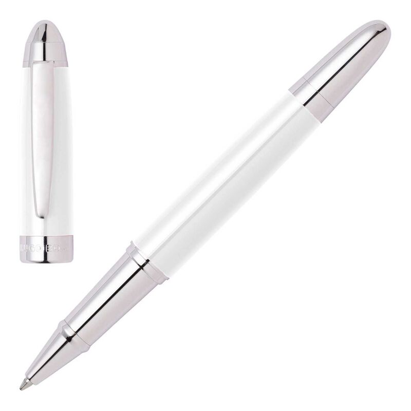 Hugo Boss Icon Rollerball Pen White image number 1