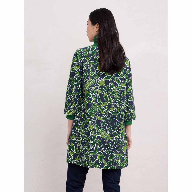 Seasalt Cornwall Port Gaverne Tunic Inked Foliage Maritime image number 1