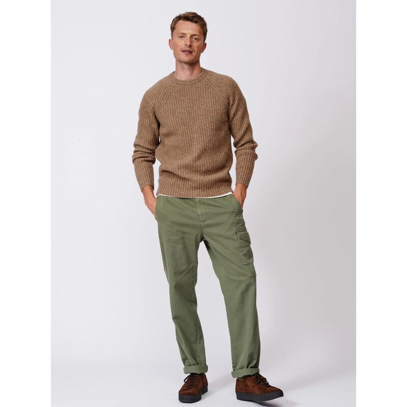 Aubin Tay Fisherman Rib Crew Neck Jumper image number 3