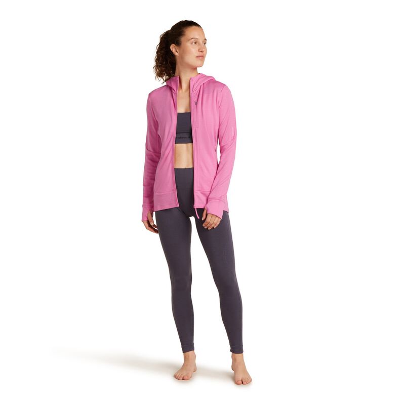 Icebreaker W Merino 260 Quantum LS Zip Hoodie image number 6