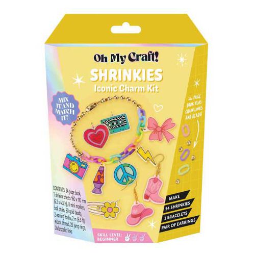 Hinkler&nbsp; Omc! Shrinkies Iconic Charms