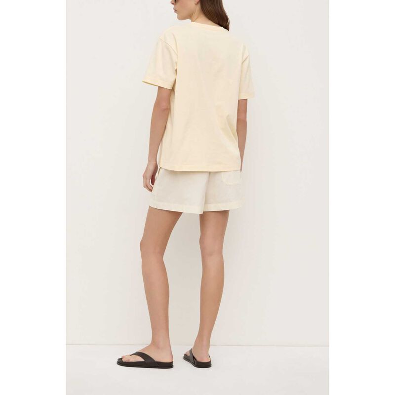 Assembly Label Womens Organic Base Tee Butter image number 1