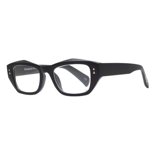 Daily Eyewear 1pm Black Reading Glasses