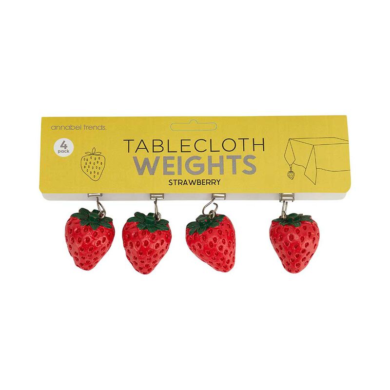 Annabel Trends Tablecloth Weights Set Of 4 - Green Leaf image number 1