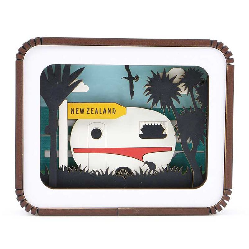 Ian Blackwell Story Box Caravan Red image number 1