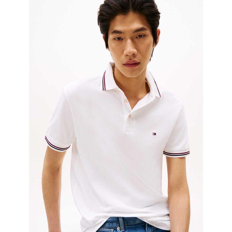 Tommy Hilfiger Tipped Slim Fit Polo image number 2