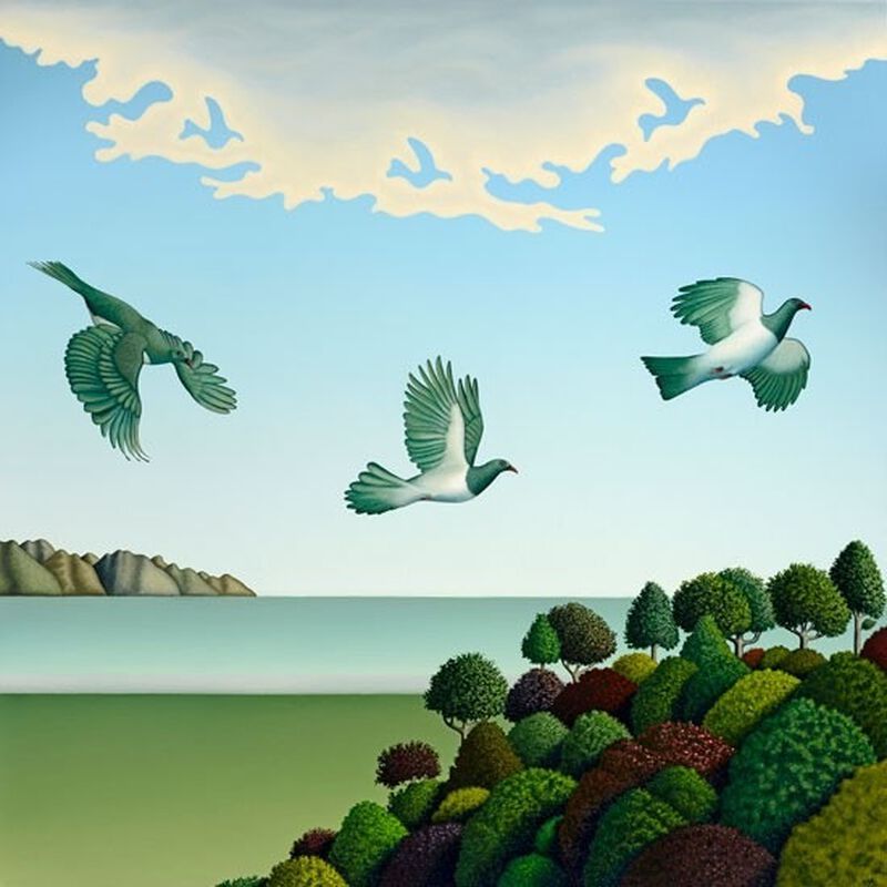 Hamish Allen Swoop Matted Print image number 0