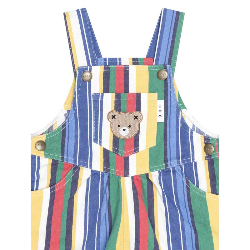 Huxbaby Variegated Stripe Shortall 3M-2Y image number 2