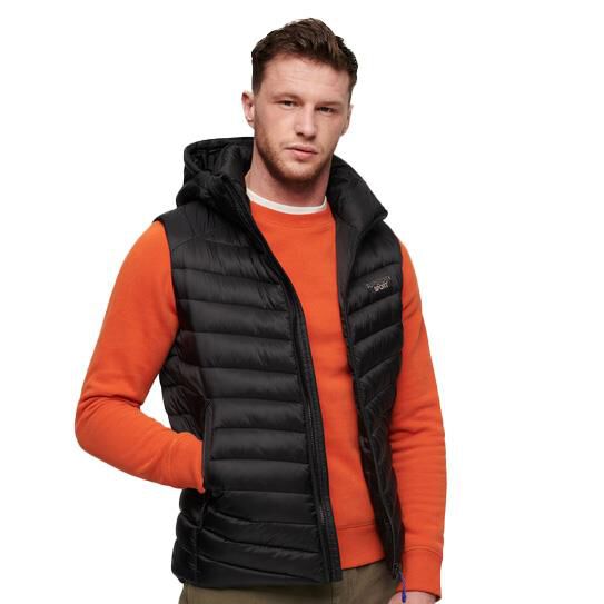 Superdry vest jacket hotsell