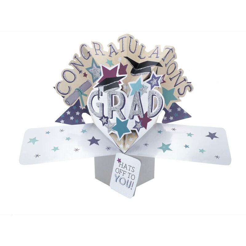Antics Graduation Pop Up Card image number 0