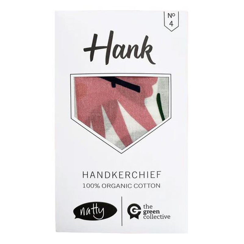 HANK 4. AROHANUI by Natty Organic Cotton Handkerchief image number 0