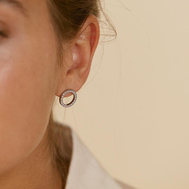 Edblad Glow Studs Steel image number 1