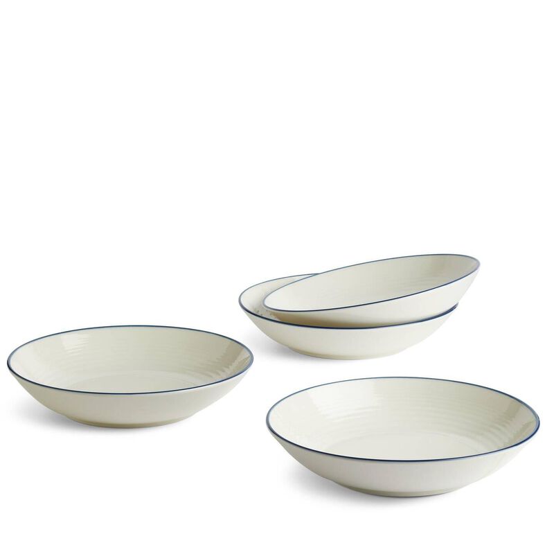 Royal Doulton Gordon Ramsay Maze Denim Pasta Bowl Set of 4 image number 0