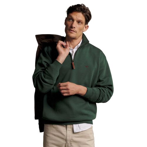 R.M. Williams Mulyungarie Quarter Zip Sweatshirt