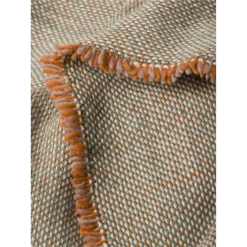 Città Misto Blanket Spearmint/Orange 160x210cm image number 2