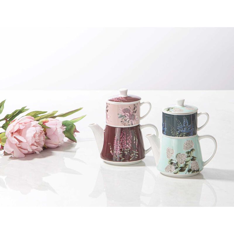 Ashdene Secret Garden Pink Tea For One image number 1