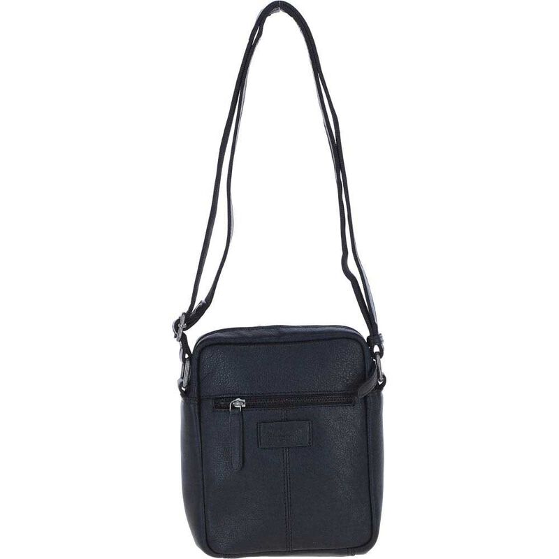 Ashwood Leather Men's Zip Crossbody Bag image number 3