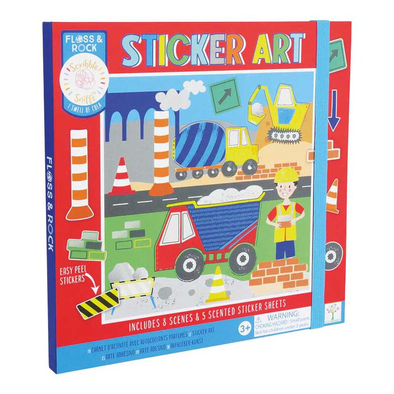 Floss & Rock Sticker Art - Construction image number 0