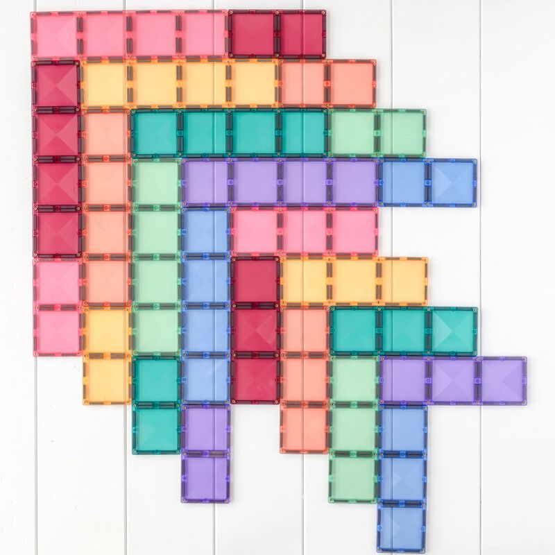 Connetix Tiles Pastel Rectangle Pack 24 pc image number 2