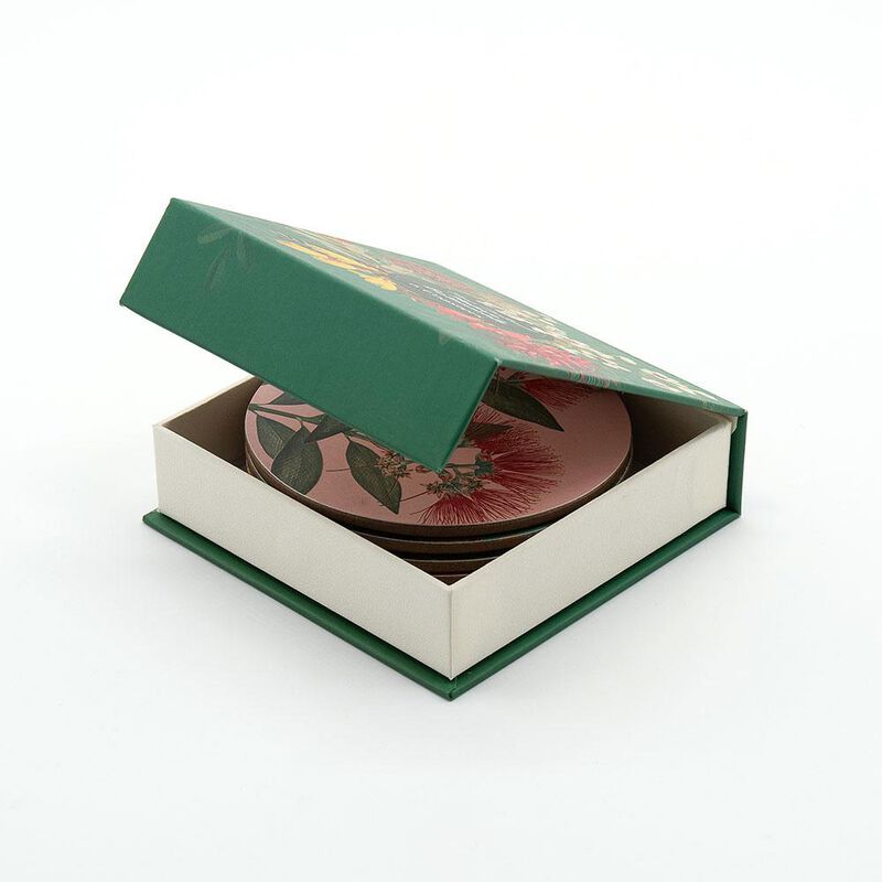 Native Botanicals Of NZ Set Of 6 Coasters image number 2