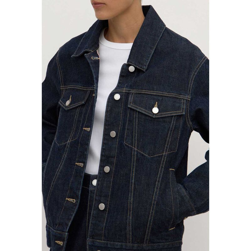 Assembly Label Oversized Denim Jacket image number 2