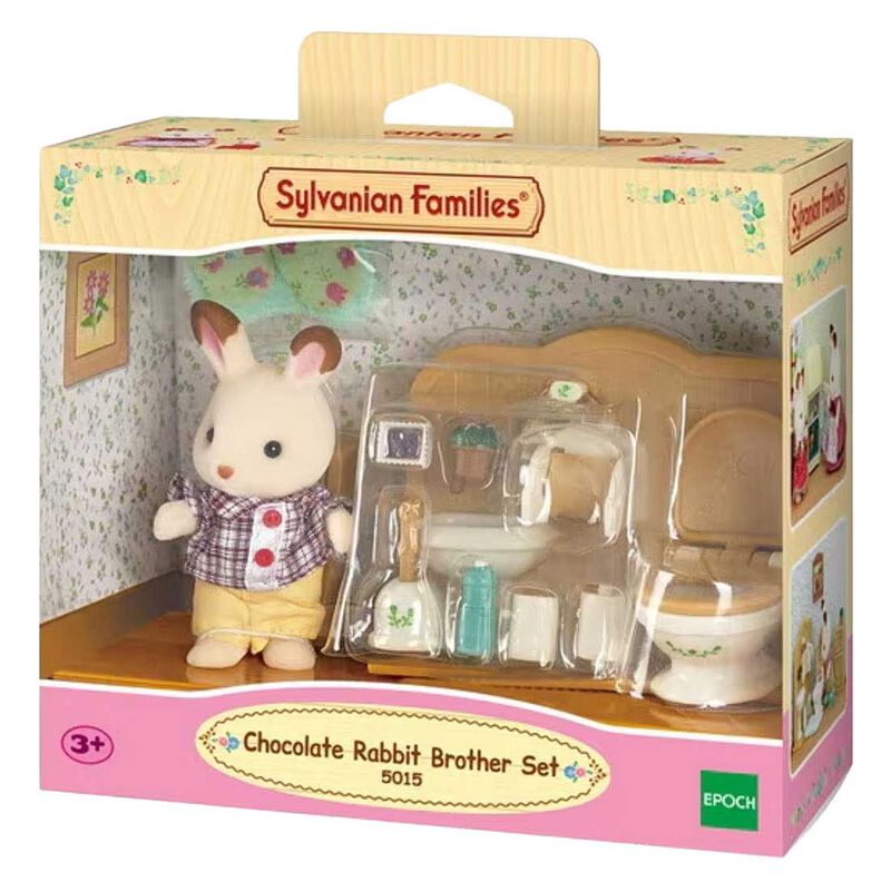 Sylvanian Families Chocolate Rabbit Brother Set image number 0