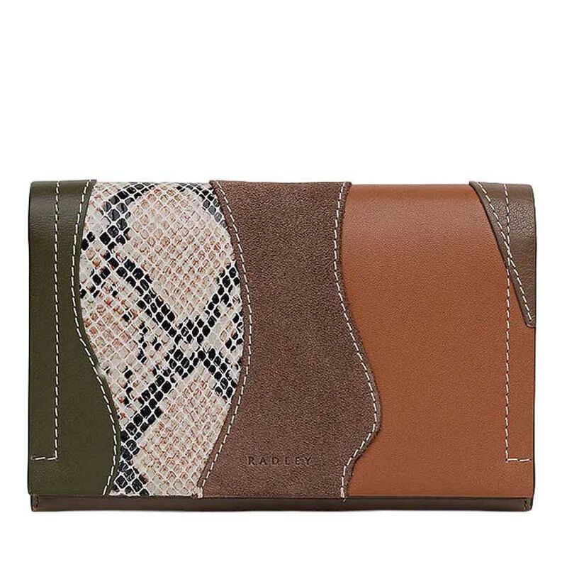 Radley Oak Street Patchwork Medium Flapover Purse image number 0