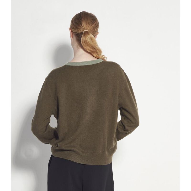 Juliette Hogan Contrast Twin Cardi image number 1