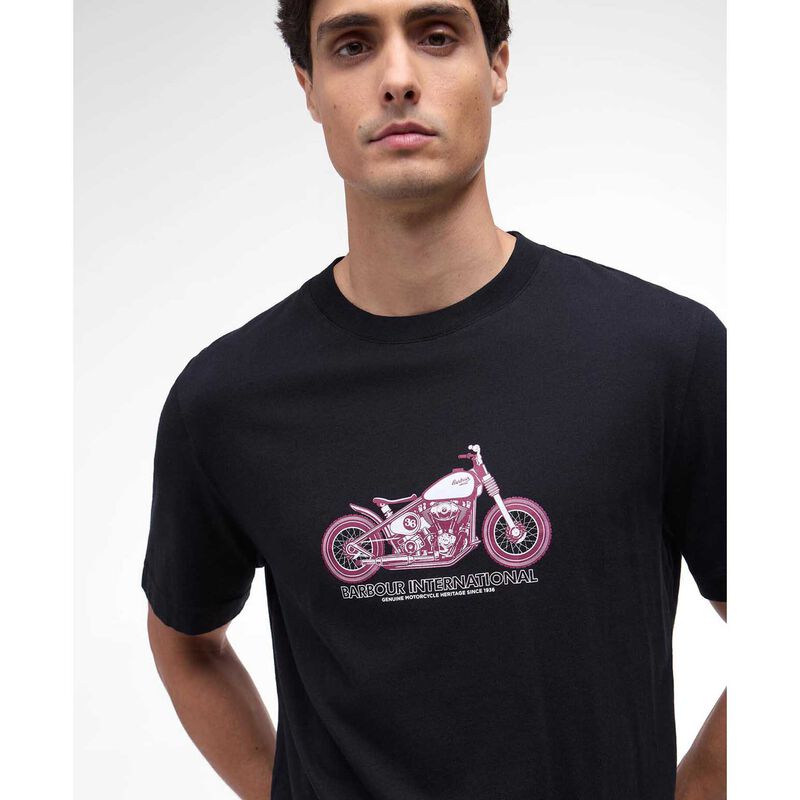 Barbour International Cheney Graphic T-Shirt image number 2