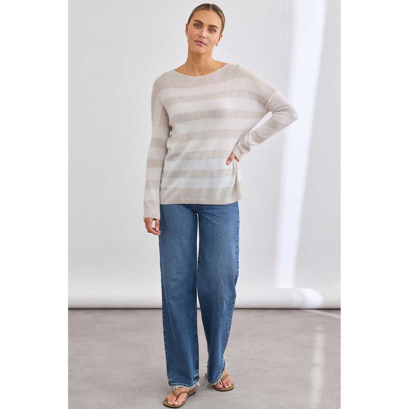 Mia Fratino Charly Striped Sweater image number 2