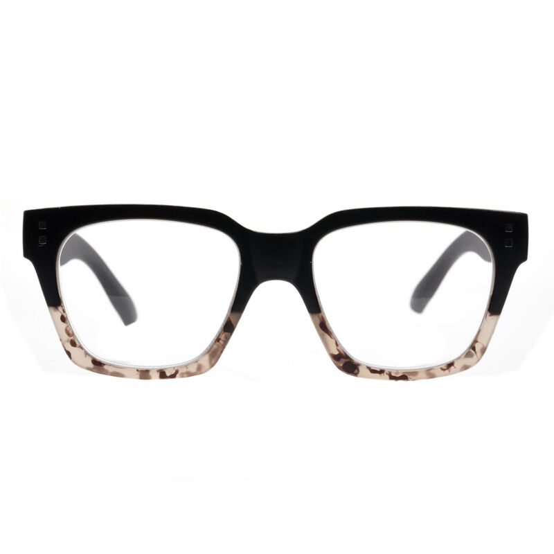 Daily Eyewear 10am - Black To Grey Tort Reading Glasses image number 1