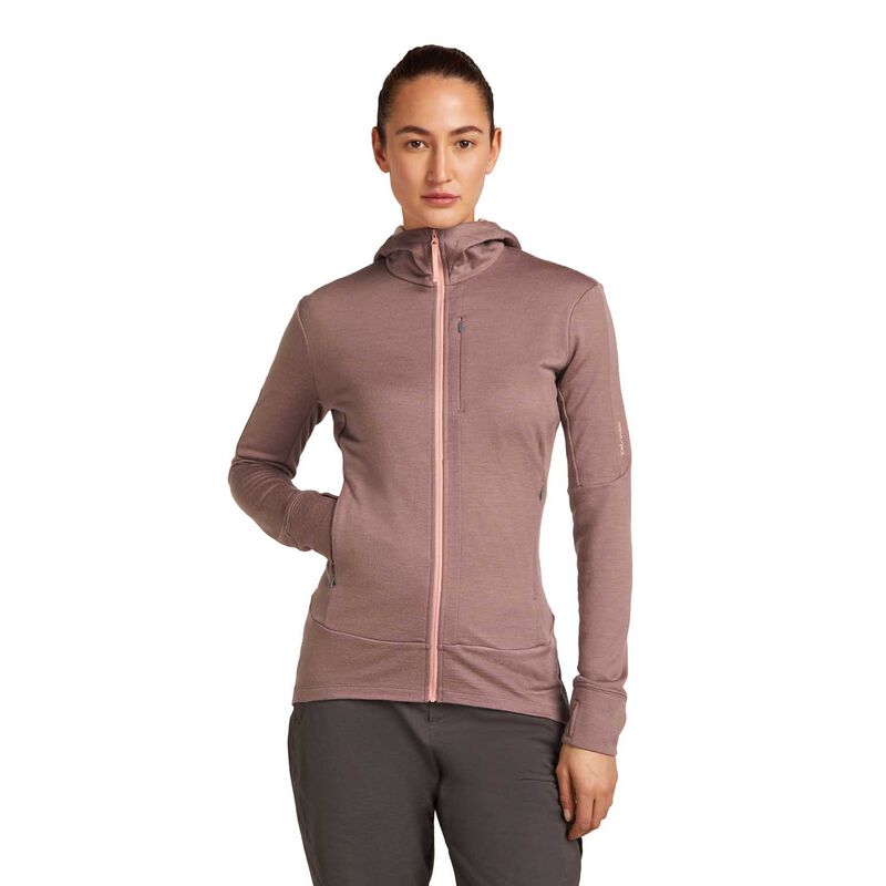 Icebreaker W Merino 260 Quantum LS Zip Hoodie image number 3