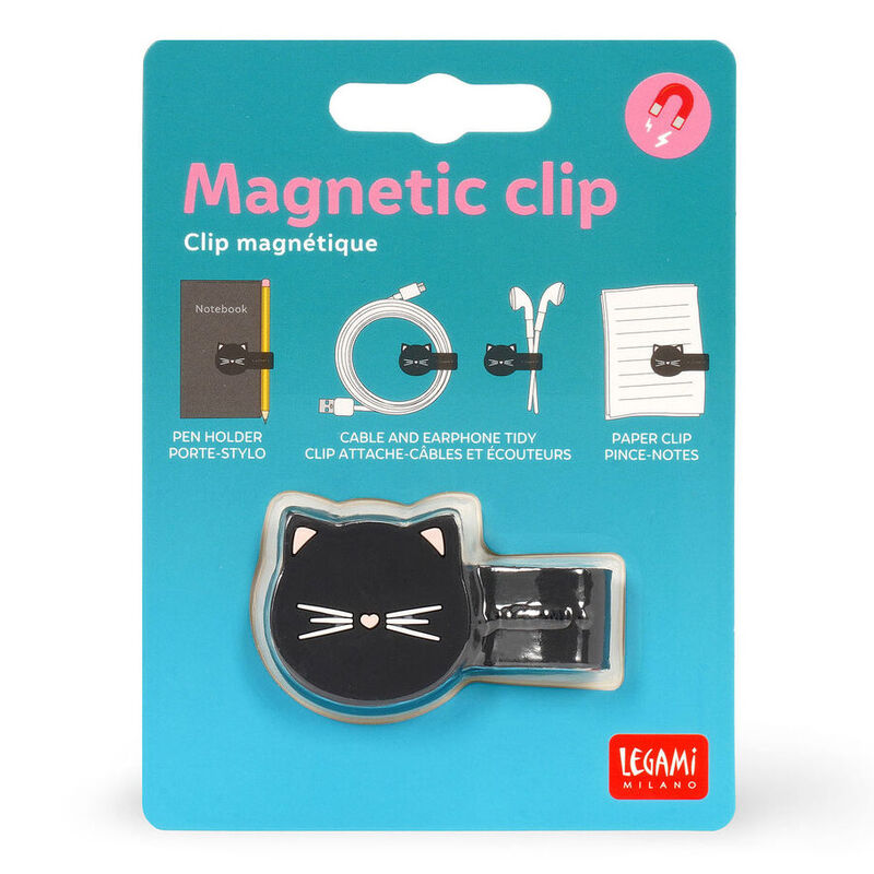 Legami Kitty Magnetic Clip image number 1