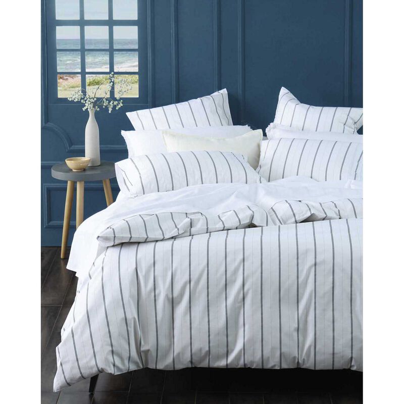MM Linen Cape Stripe Duvet Set image number 0