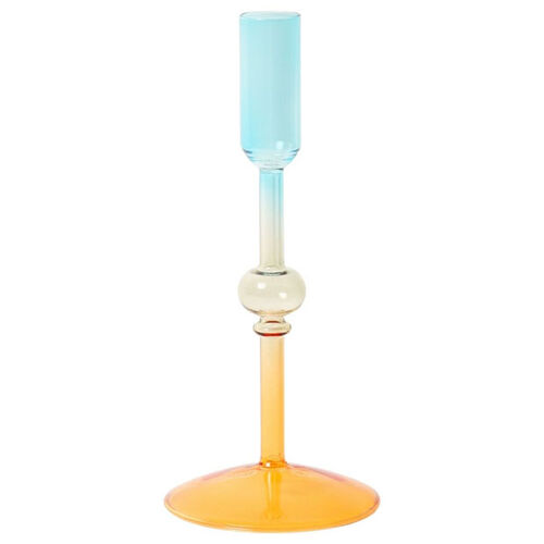 Eja Glass Candleholder