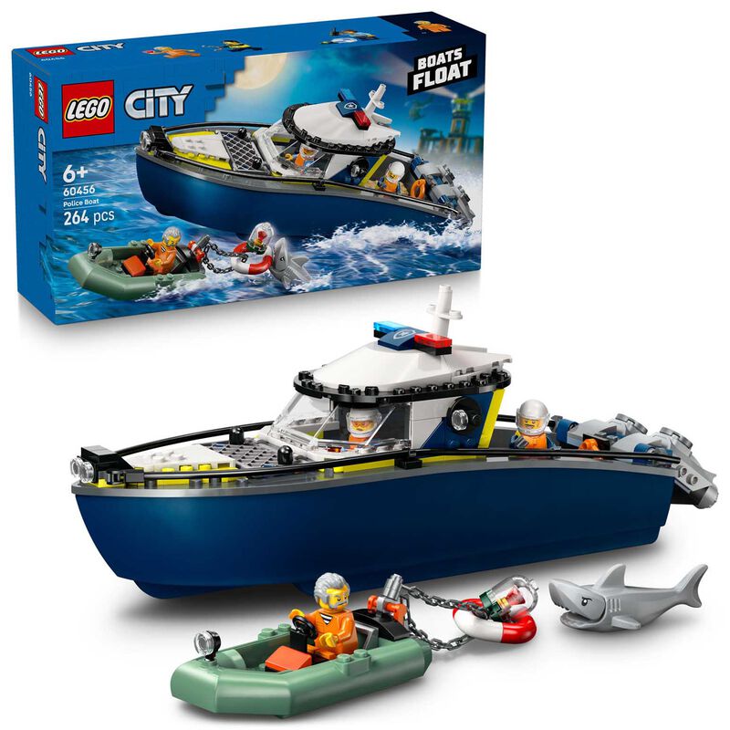 LEGO City Police Boat Chase image number 0