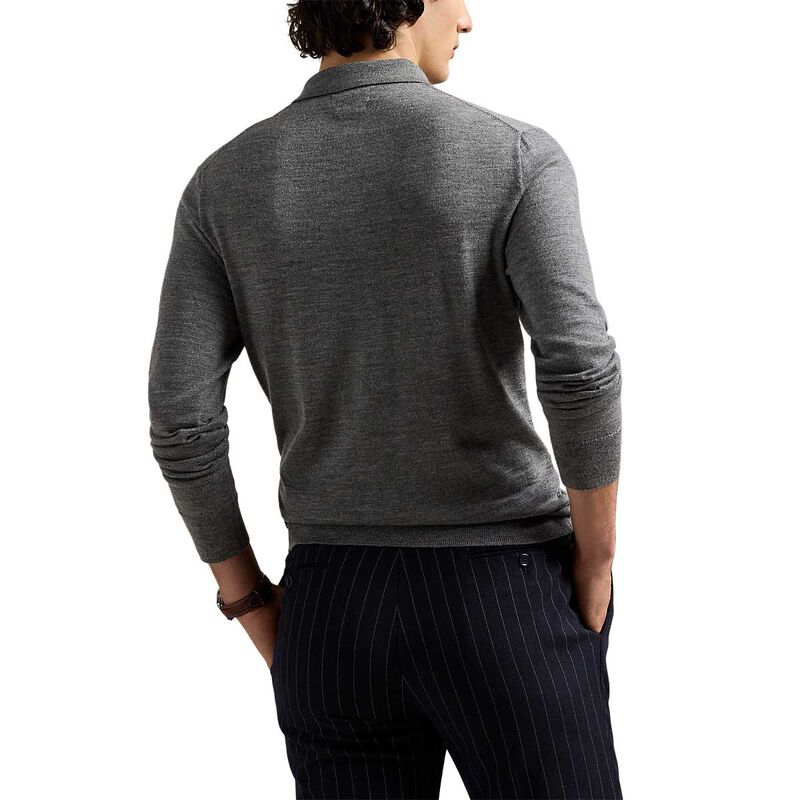 Polo Ralph Lauren Washable Wool Polo-Collar Sweater image number 1