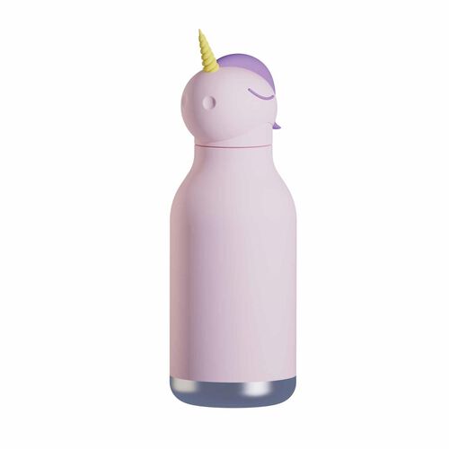 Asobu Bestie Bottle Unicorn Double Wall Insulated Bottle 460ml Pink