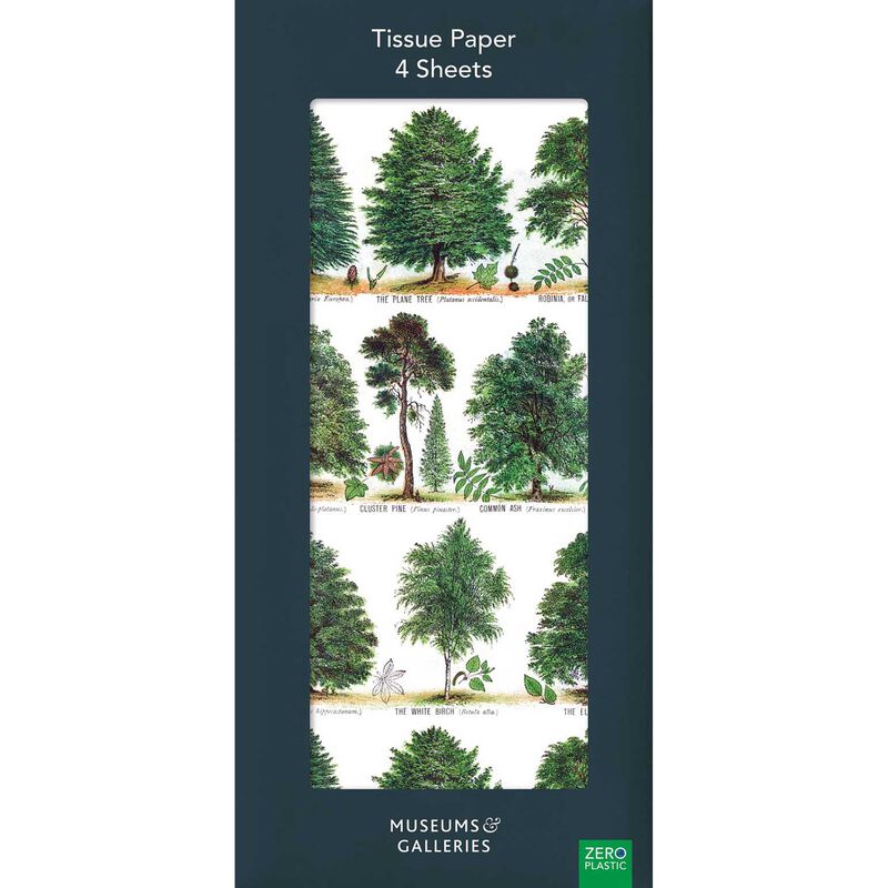 Museums & Galleries British Trees Tissue Paper image number 0