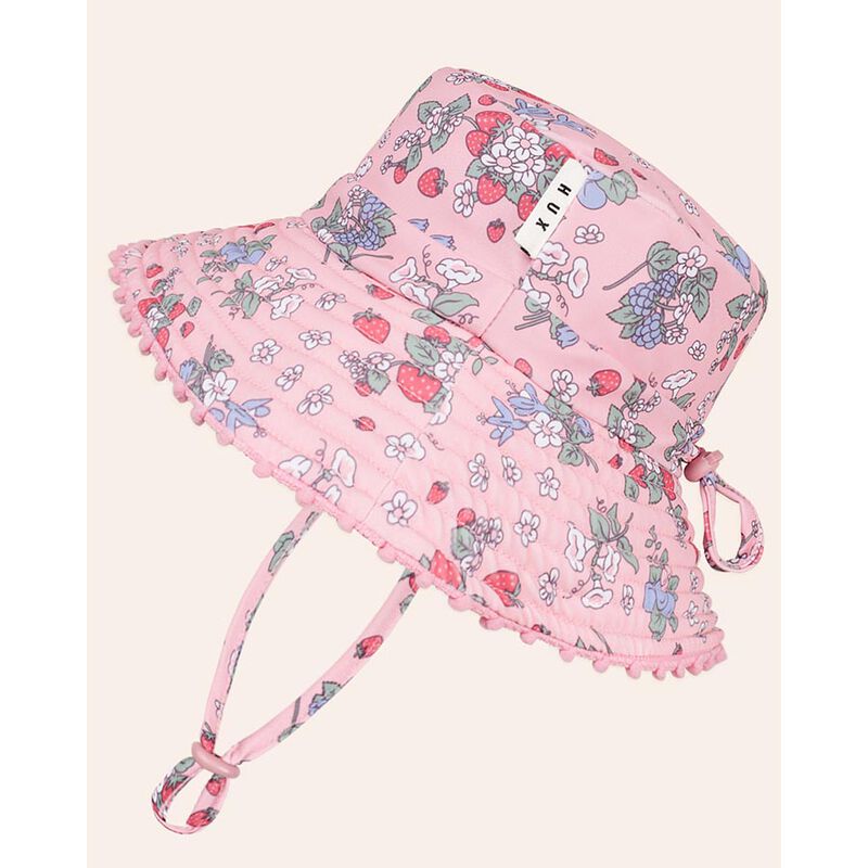 Huxbaby Strawberry Garden Swim Hat image number 1