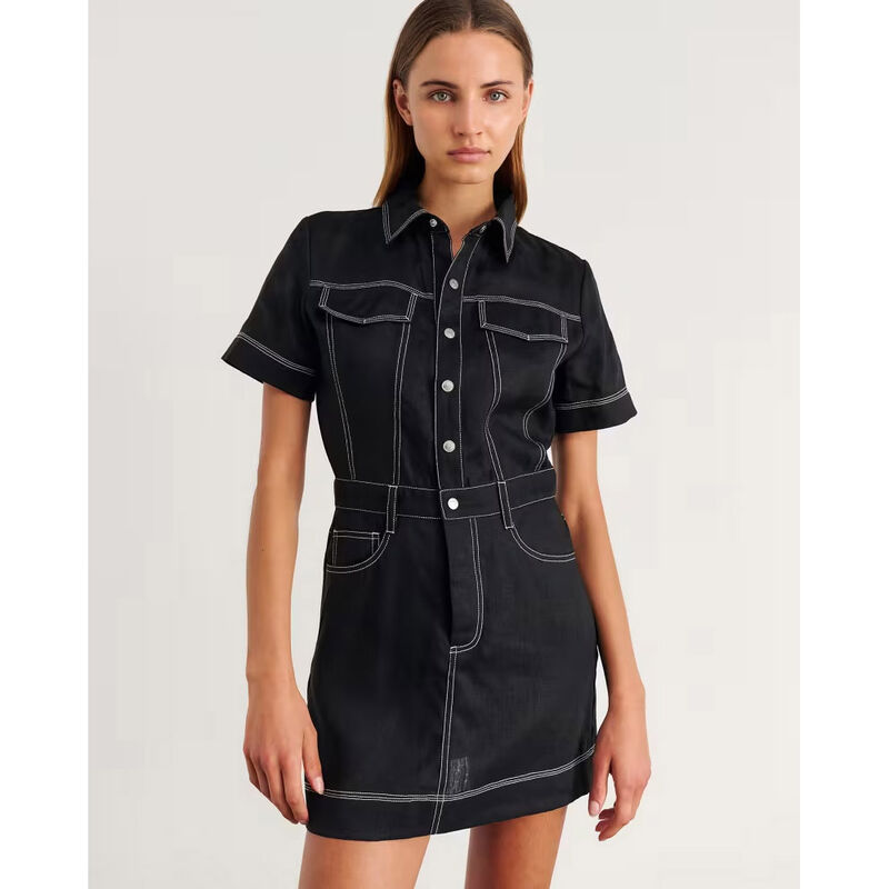 JAG Stitch Cargo Mini Dress image number 2