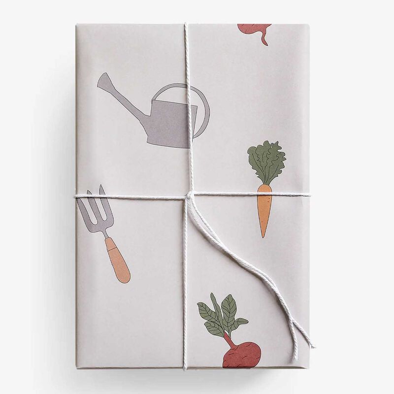 Father Rabbit Stationery In The Garden Wrapping Paper image number 1