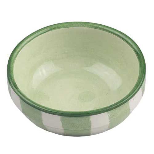 Selbrae House Ceramic Dip Bowl - Green Stripe