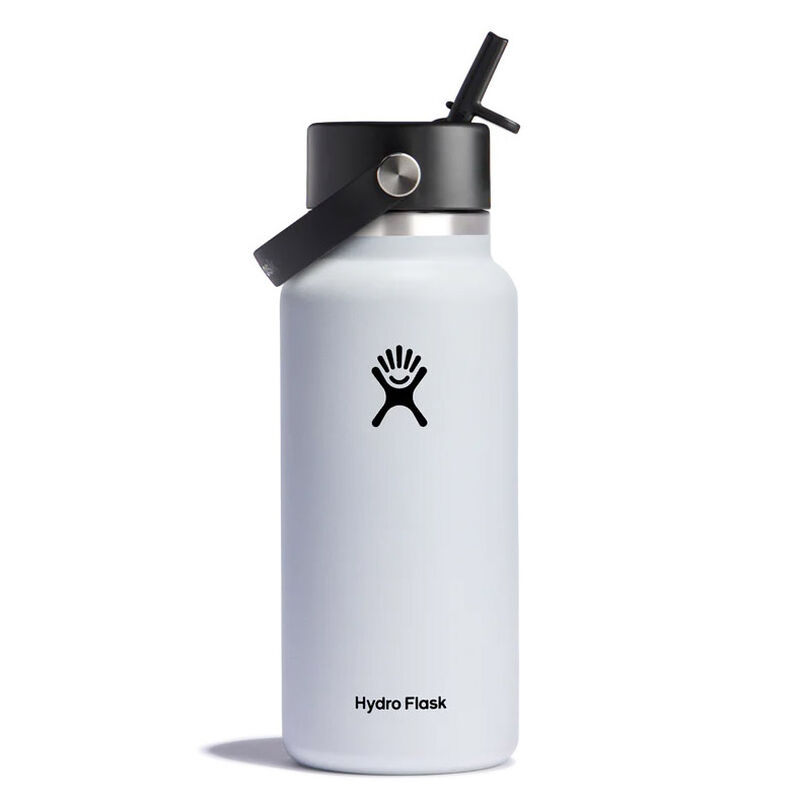 Hydro Flask 32oz (946ml) Wide Mouth With Flex Straw Cap Bottle image number 0