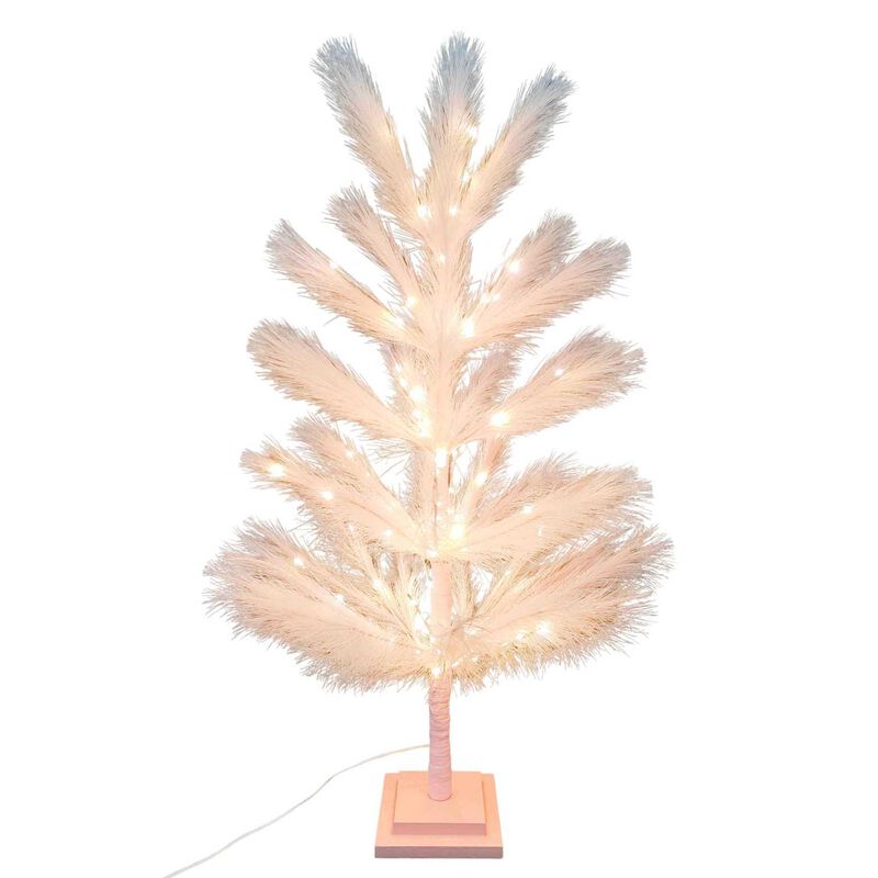 Whisp Tree With 82 LEDs Pink 90cm image number 0