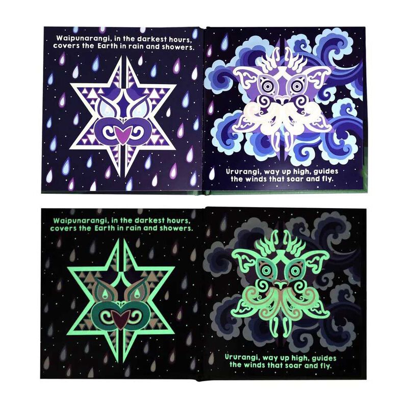 NZ Matariki Board Book - Glow In The Dark image number 1