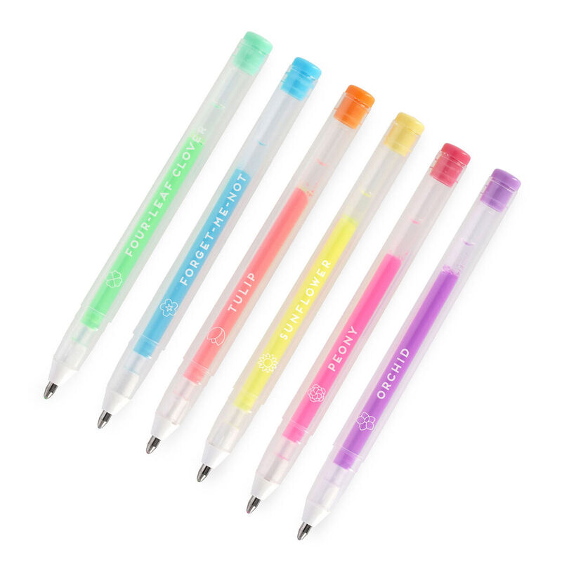 Legami Set of 6 Pastel Gel Pens - Spring is in the Air image number 2