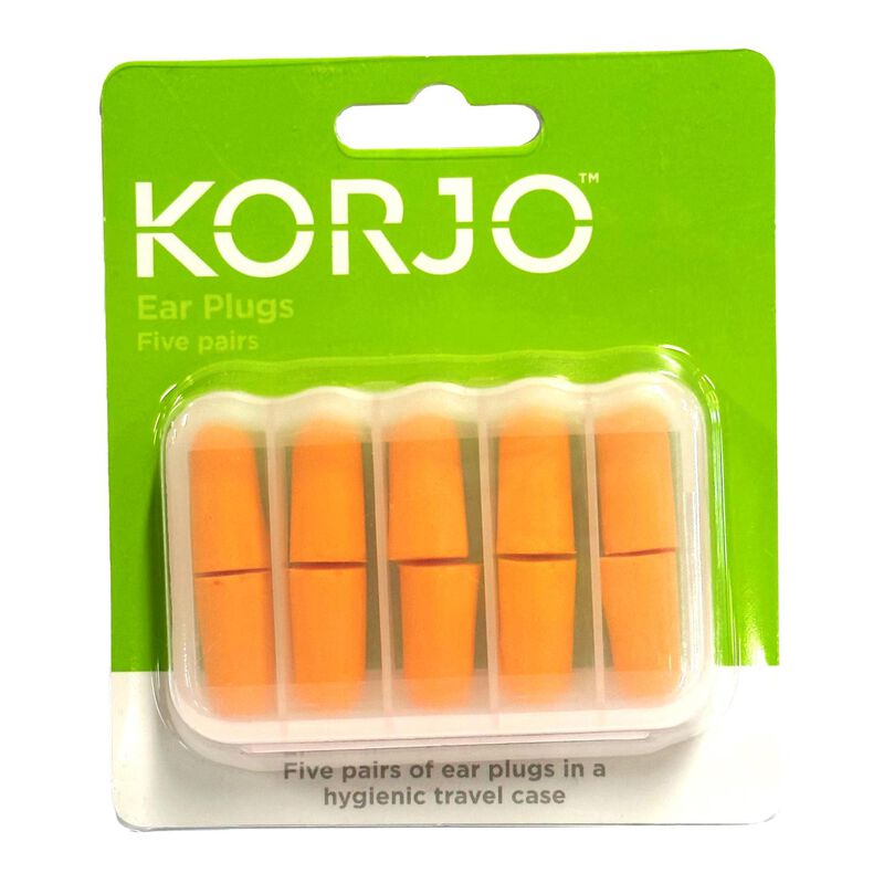 KORJO Ear Plugs - 5 Pack image number 0