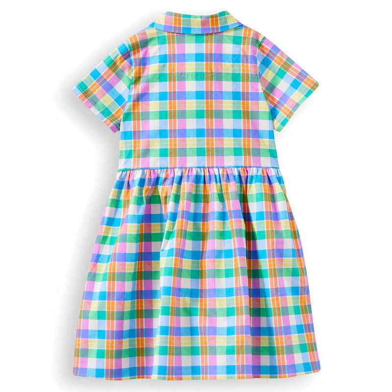 Milky Carnival Check Dress 2-7Y image number 1