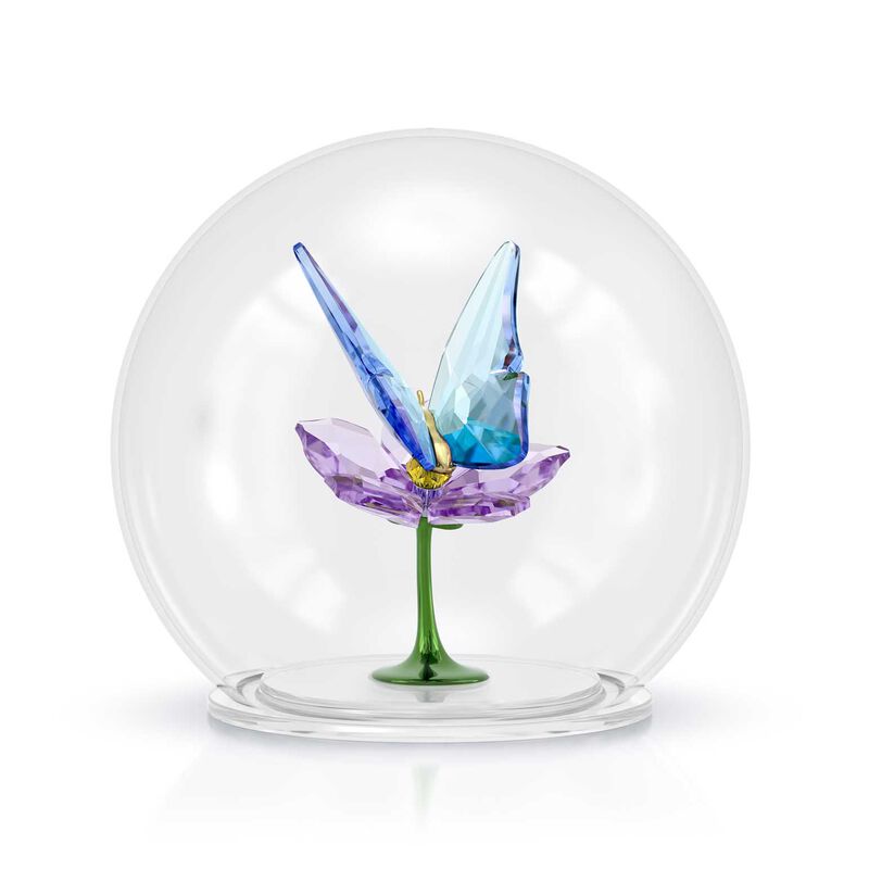 Swarovski Idyllia Glass Ball Butterfly and Flower image number 0